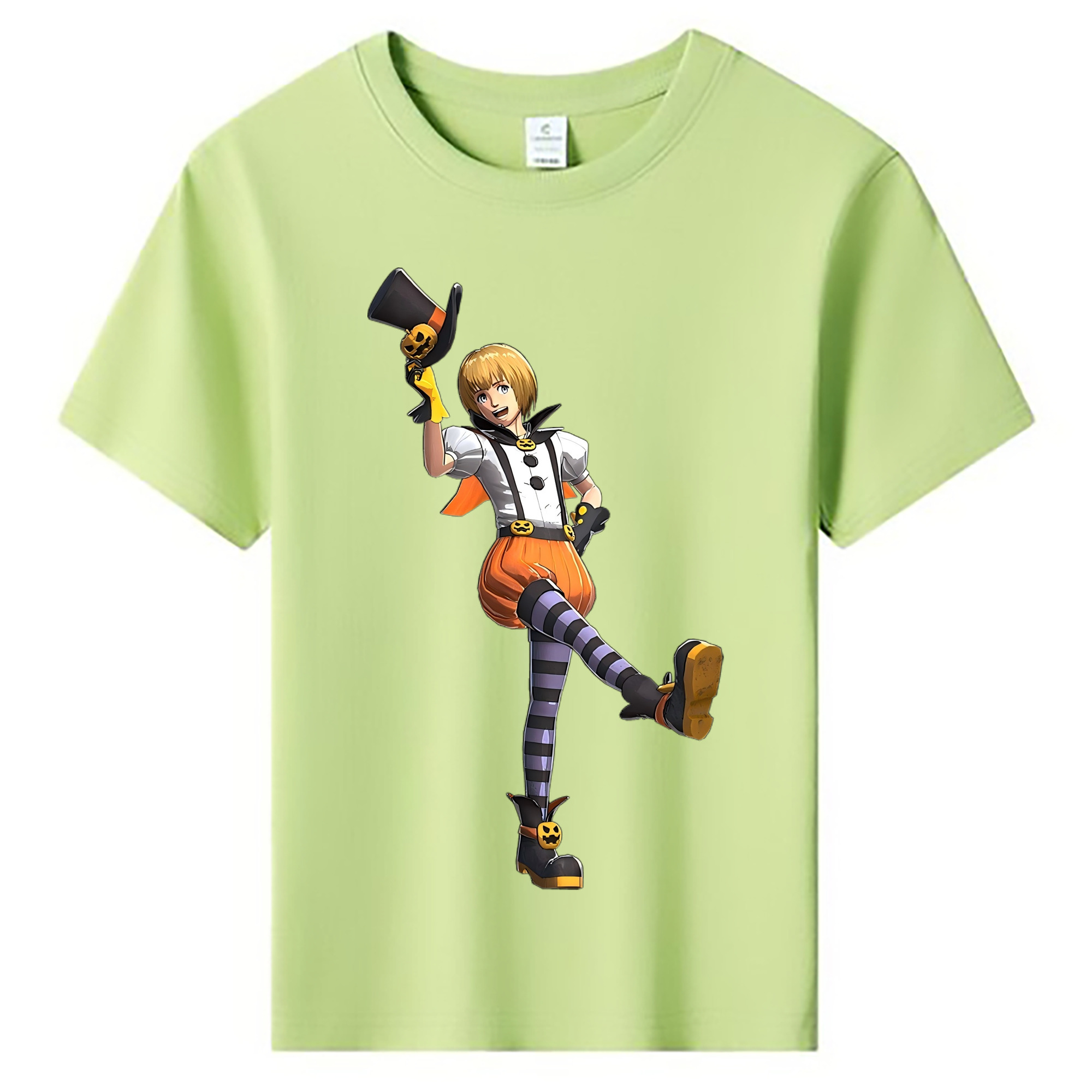 （画像用） 進撃の巨人 アルミン·アルレルト Attack on Titan Armin Arlert 綿100％キッズTシャツ（フロントプリント）